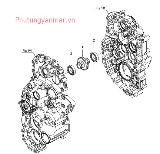 Trục truyền động quay số 1